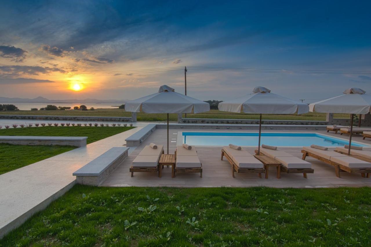 Onar Limnos II Luxury Apartments Moúdhros Buitenkant foto