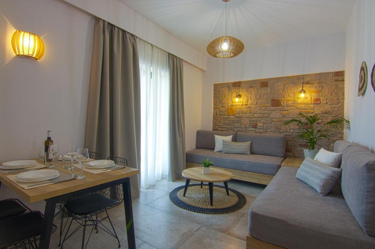 Onar Limnos II Luxury Apartments Moúdhros Buitenkant foto