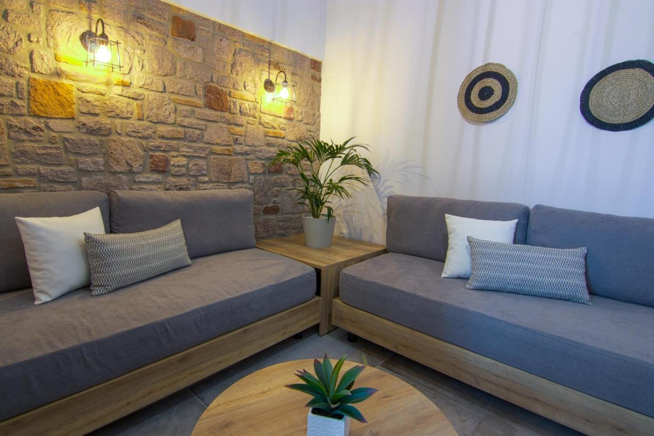 Onar Limnos II Luxury Apartments Moúdhros Buitenkant foto